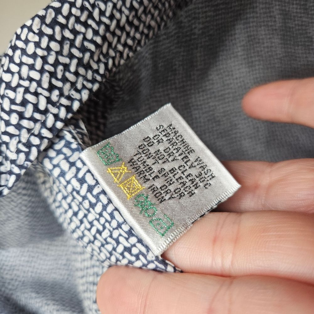 Bugatchi Shaped Fit Button Down, Geometric Design… - image 6